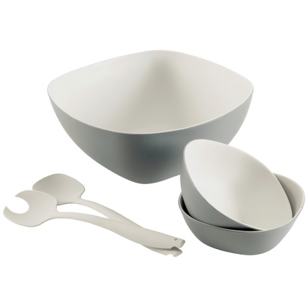Schüssel-Set Outwell Gala Salad Set grau Grey & Sand