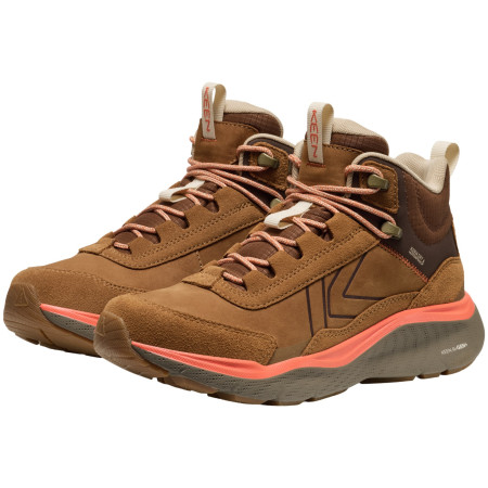 Damen Trekkingschuhe Keen Leiki Leather Mid Wp W