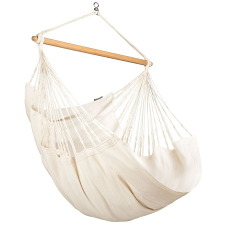 Hängestuhl La Siesta Habana Basic weiß Latte