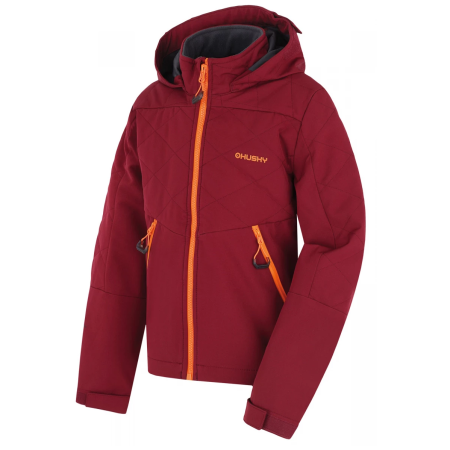 Kinderjacke Husky Salex K rot bordo