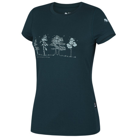 Damen-T-Shirt Zulu Bambus Nature 210 Short grün green