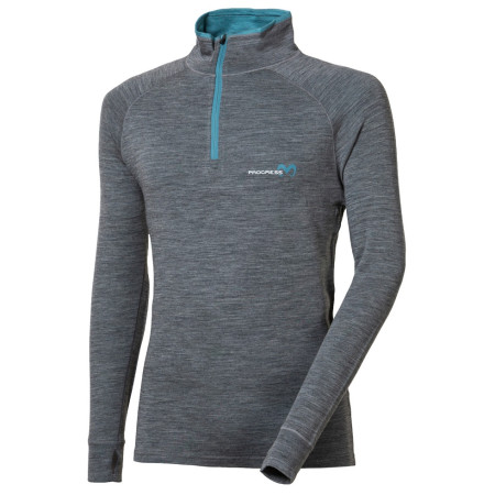 Herren-Rollkragenpullover Progress MB TRZ 47DR grau GrayMelor/Petrol