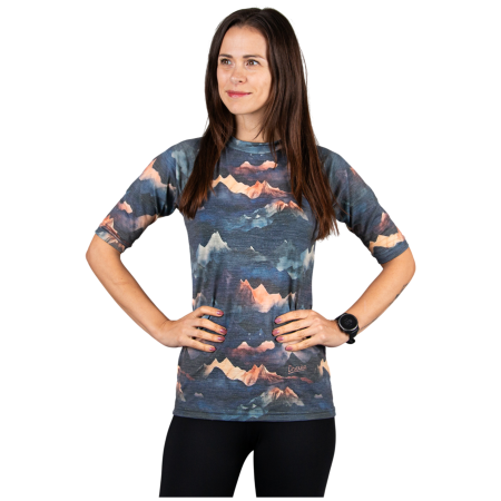 Damen-Funktionsshirt Drexiss All Alpine Peaks Merino Active