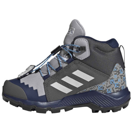 Kinderschuhe Adidas Terrex Mid Gtx Minecraft grau Glogry/Greone/Grefiv