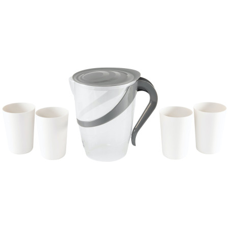 Krug mit Tassen Easy Camp Cerf Pitcher Set