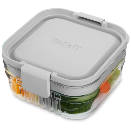 Snack-Box Packit Mod Snack Bento Box grau Steel Grey