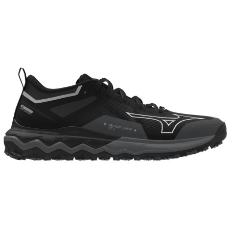 Herren Laufschuhe Mizuno Wave Ibuki 4 GTX weiß/schwarz Black/MGray/DShadow