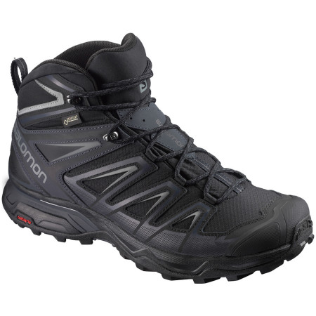 Herrenschuhe Salomon X Ultra 3 Wide Mid GTX® schwarz Black/IndianInk/Monument