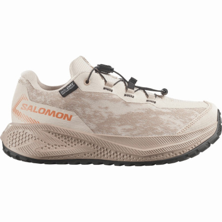 Kinderschuhe Salomon Aero Grvl Wp J Tapioca-White Pepper-Nectarine