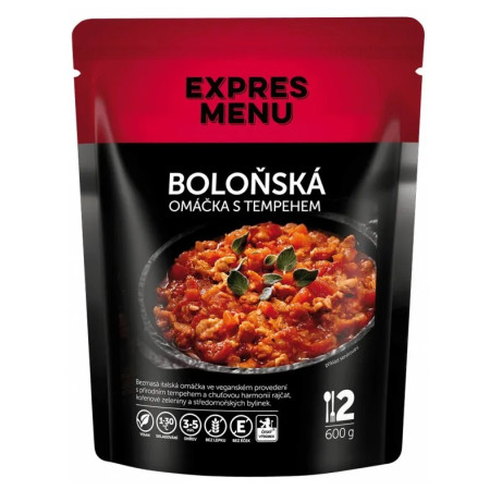 Fertigessen Expres menu Bolognesesauce mit Tempeh 600 g