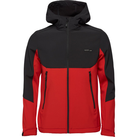 Herren Softshell-Jacke Loap Lucas schwarz/rot Red