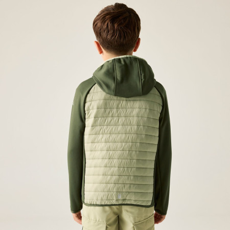 Kinderjacke Regatta Junior Andreson Hybrid DkKhaki/LtSg
