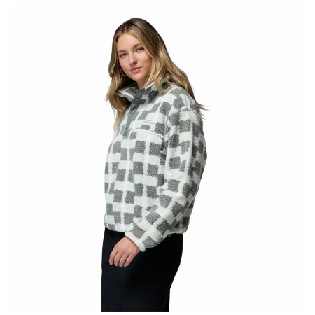 Damen-Sweatshirt Columbia Helvetia™ II Printed Cropped Half Snap