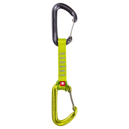 Express-Set Ocún HAWK QD WIRE ECO-PES 16 mm 10 cm 6-pack hellgrün Green