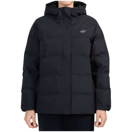 Damen-Winterjacke 4F Down Jacket F0927 schwarz Deep Black