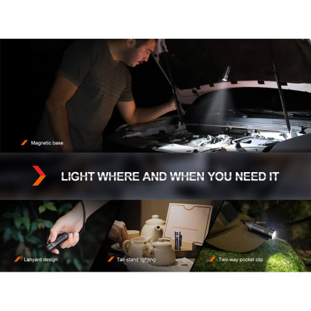 Aufladbare Taschenlampe Fenix E18R V2