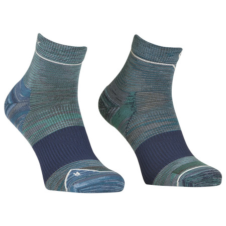 Herrensocken Ortovox Alpine Quarter Socks M blau Deep Ocean