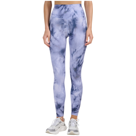 Damen-Leggings 4F Tights Fnk F540 blau Denim Allover
