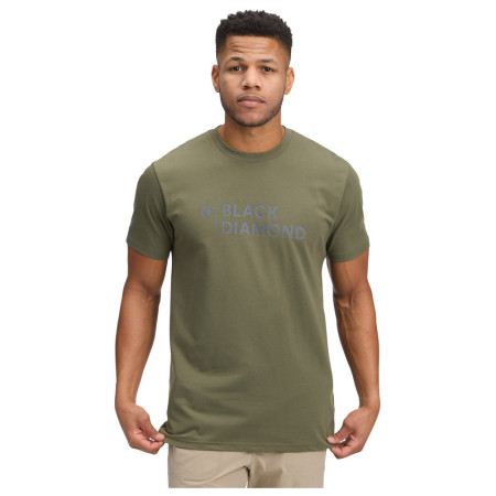 Herren-T-Shirt Black Diamond M Mini Stacked Ss Tee