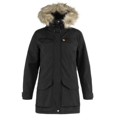 Damenjacke Fjällräven Nuuk Parka W schwarz Black