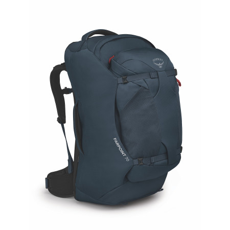Reisetasche Osprey Farpoint 70 blau muted space blue
