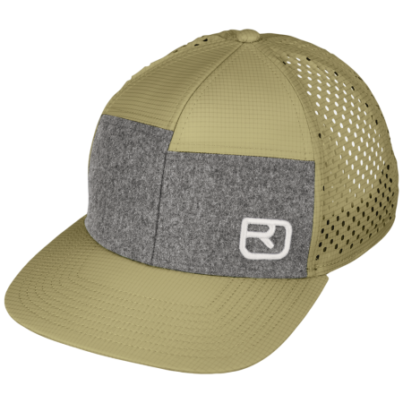 Baseballmütze Ortovox Logo Air Trucker Cap grün Wild Herbs