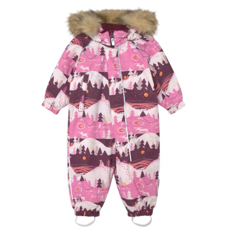 Kinder-Skianzug Reima Lappi 2022 rosa Cold Pink
