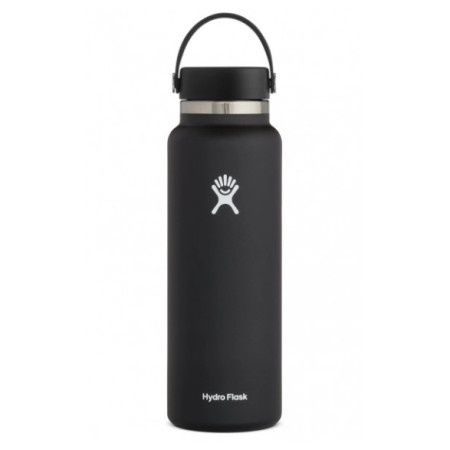 Flasche Hydro Flask Wide Mouth 40 oz schwarz Black