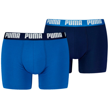 Herren-Boxershorts Puma Everyday Basic Boxer 2P dunkelblau true blue