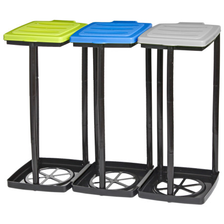 Mülleimer Brunner Bio Boy Difcol - 3ks schwarz