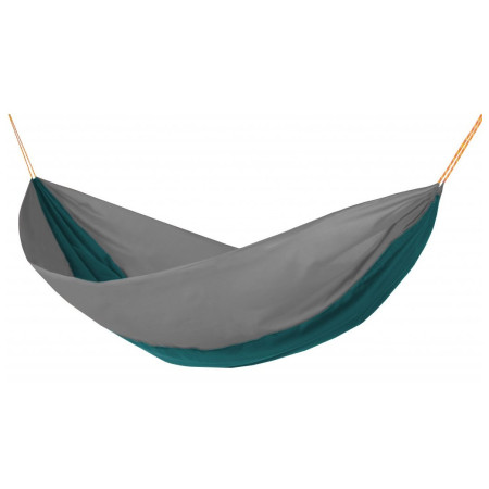 Hängematte Hamaka.eu Double šedo-tyrkysovo-šedá grau