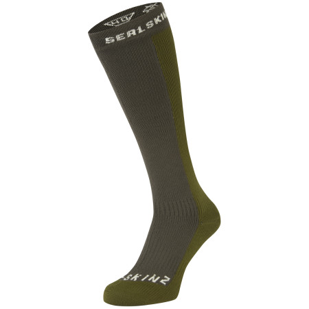 Wasserdichte Socken SealSkinz Worstead grün Olive