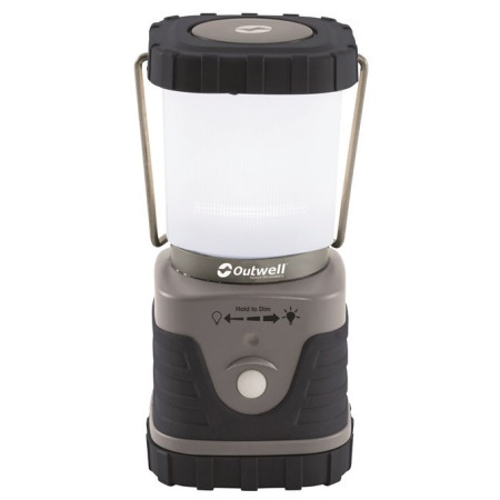 Lampe Outwell Carnelian 500 grau/schwarz