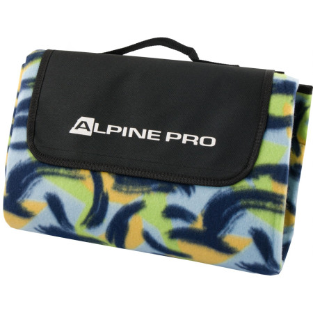 Picknickdecke Alpine Pro Gurese blau/schwarz
