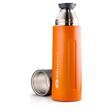 Thermokanne GSI Outdoors Glacier Vaccum Bottle 1L orange