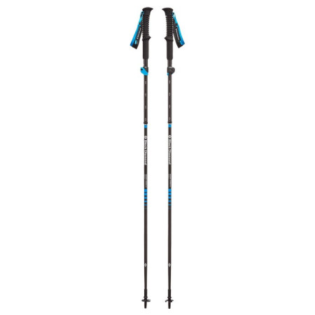 Trekkingstöcke Black Diamond DISTANCE CARBON FLZ Z-POLES schwarz