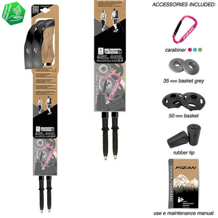 Trekkingstöcke Fizan Compact