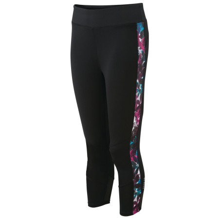 Damen 3/4 Leggings Dare 2b Curvate 3/4 Tight schwarz/rosa Black/Actpnk