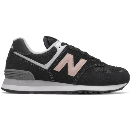 Damenschuhe New Balance WL574HB2 schwarz/rosa Black