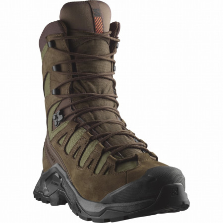 Herrenschuhe Salomon Quest Tracker High Gore-Tex braun Earth Brown / Ranger Green / Black