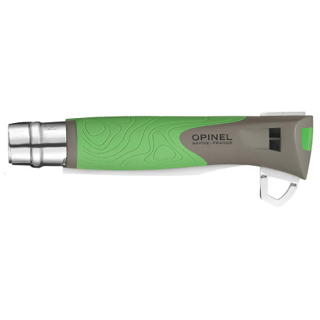 Messer Opinel VRI N°12 Inox Explore s odstraňovačem klíšťat