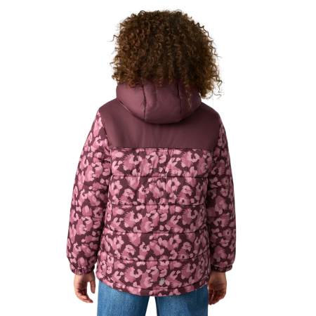 Kinder Winterjacke Regatta Lofthouse Fig/Violet Leopard