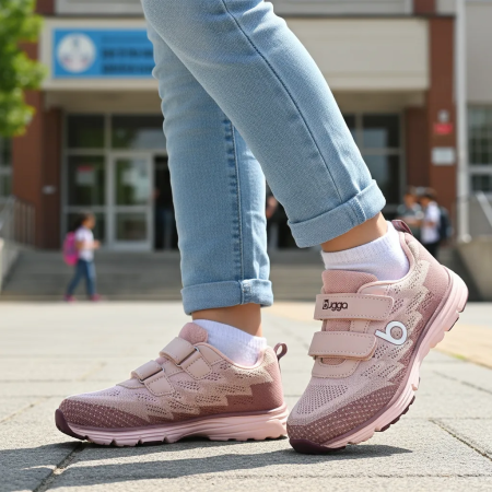 Kinder-Sneaker Bugga Tempe Light Pink