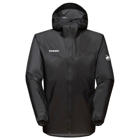 Herrenjacke Mammut Kento Light HS Hooded Jacket Men schwarz black-white
