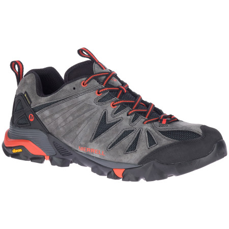 Wanderschuhe Merrell Capra Gore-Tex grau/orange Granite/Orange