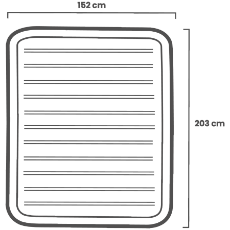 Aufblasbare Matratze Intex Queen Dura-Beam Classic 64765