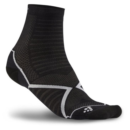 Socken Craft Run Warm Sock schwarz černá