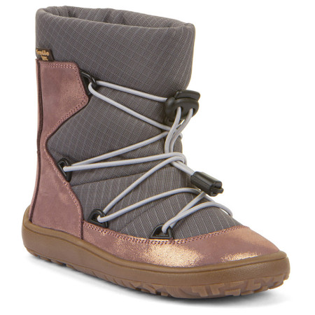 Kinderschuhe Frodo Barefoot Tex Track Wool Grey/Pink grau/rosa grey/pink