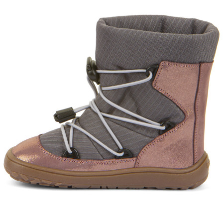 Kinderschuhe Frodo Barefoot Tex Track Wool Grey/Pink