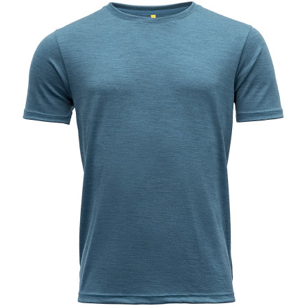 Herren-T-Shirt Devold Eika Man Tee blau BlueMelange